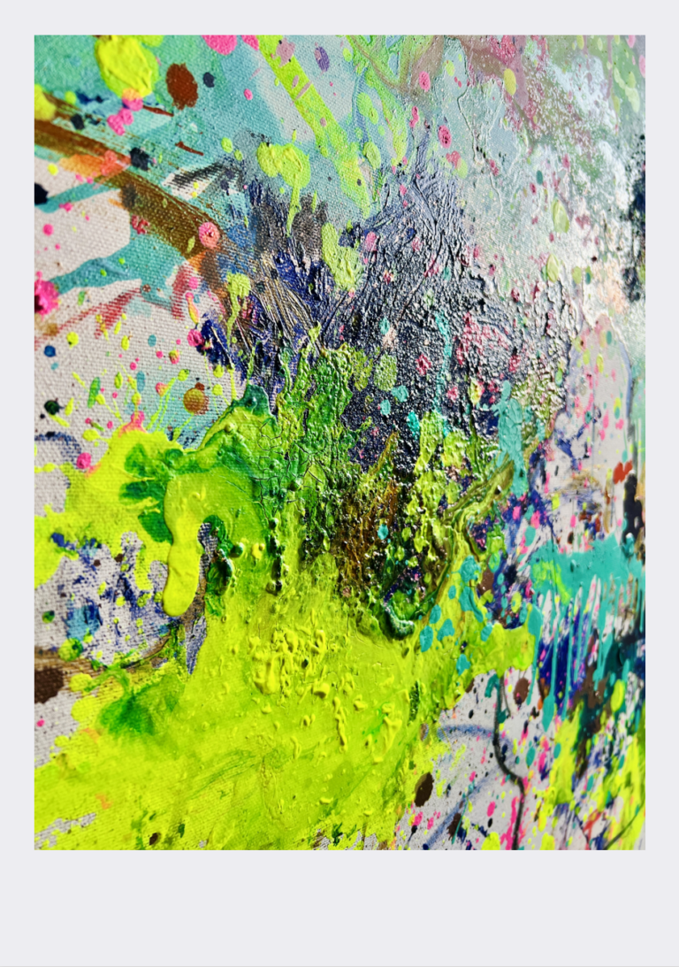 BIRDS WHO DONT WANT TO FLY 100x80CM DETAIL