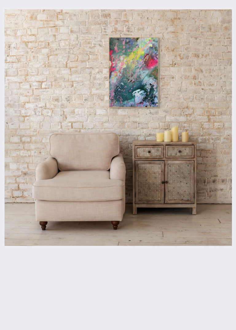 NO RAIN NO RAINBOW 70x50cm