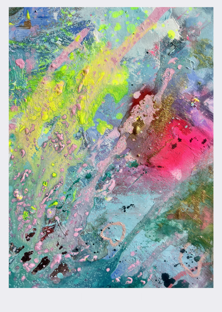 NO RAIN NO RAINBOW 70x50cm DETAIL