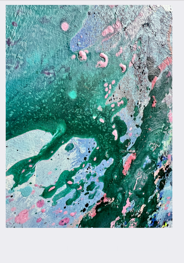 NO RAIN NO RAINBOW 70x50cm DETAIL