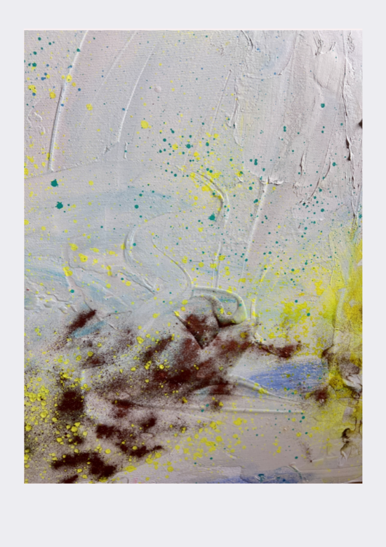 QUIS SUM? 120x80cm Detail