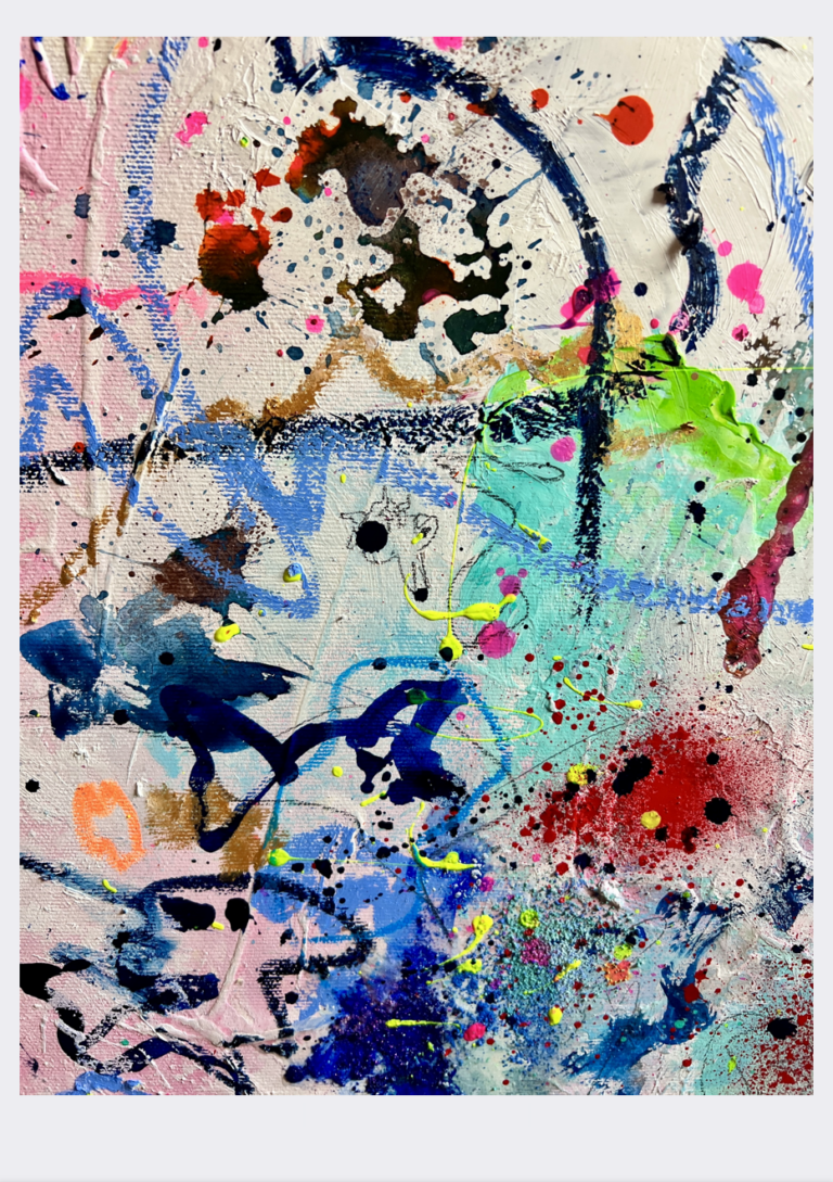 The moon move oceans 120x80cm details