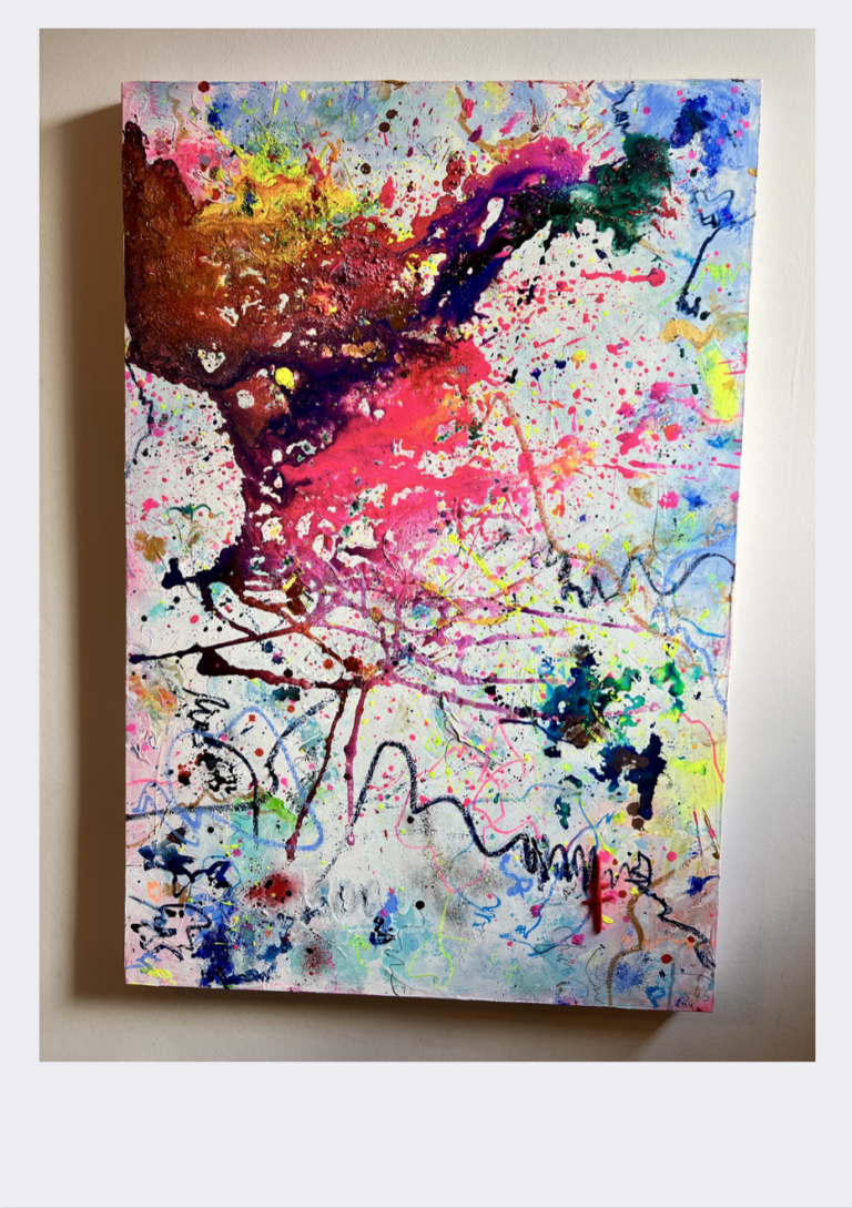 The moon move oceans 140x80cm