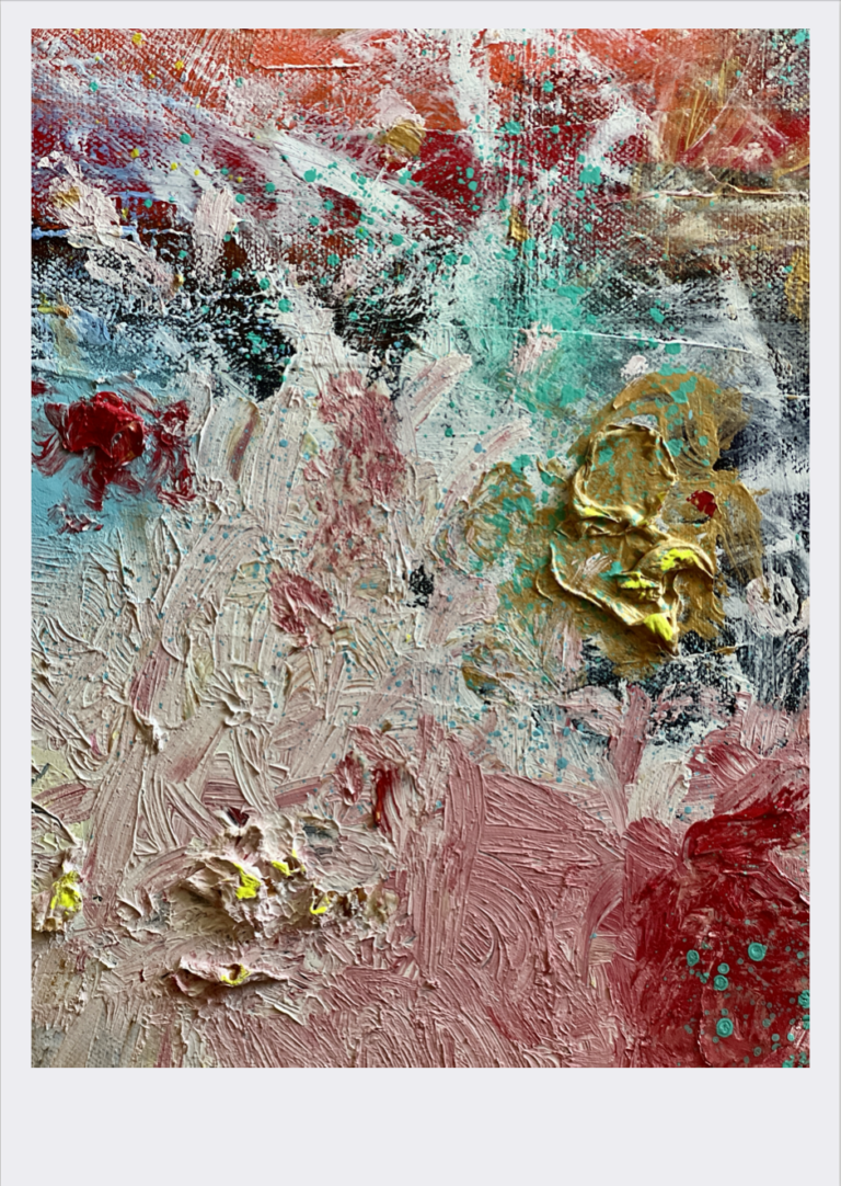 THE WOUND 100x100cm Detail