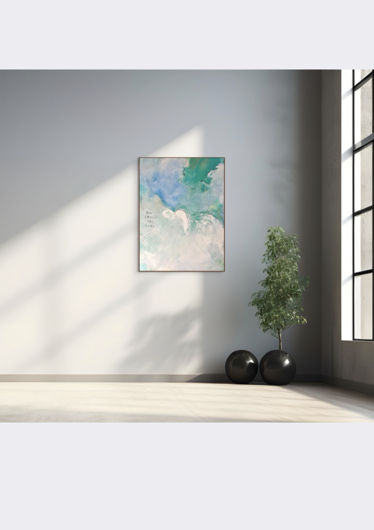 YOU SMELL LIKE LOVE 100x70cm